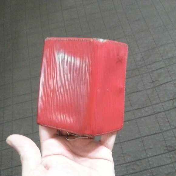 Vintage LV Louis Vuitton Epe Leather Key Holder Case ed Unisex Men's Women's - Picture 6 of 15